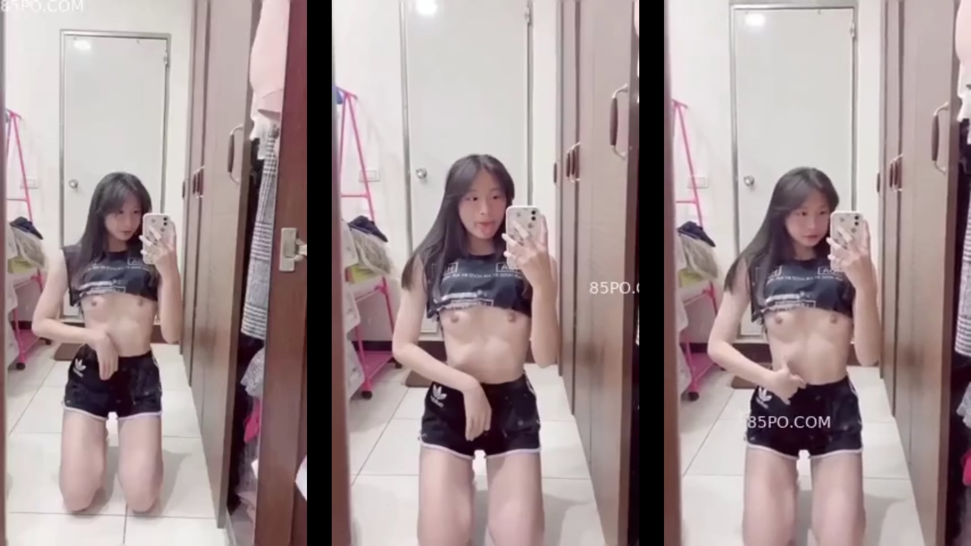CON E VỢ GỬI NHẦM, CLIP KHOE VÚ